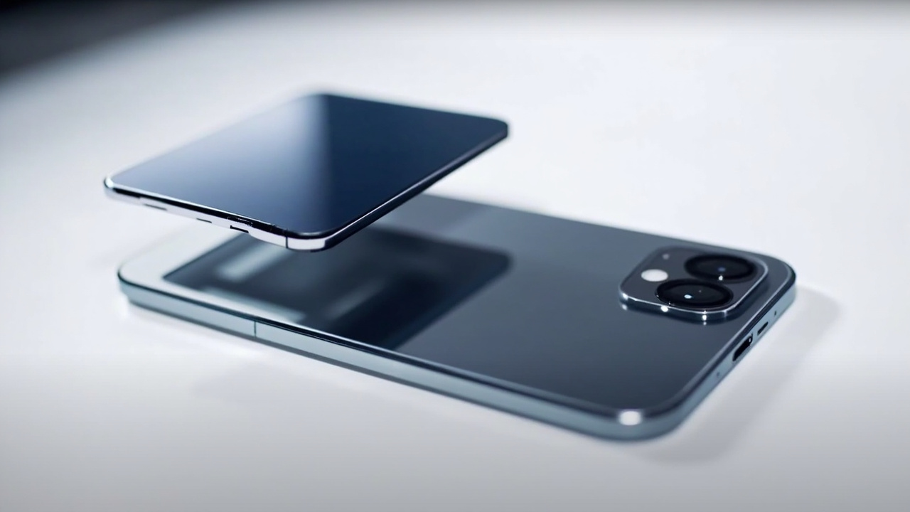 折叠iPhone概念图